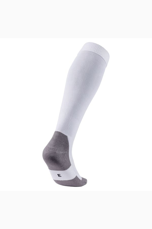 Football Men's LIGA Core Socks, Puma White-Puma Black, extralarge