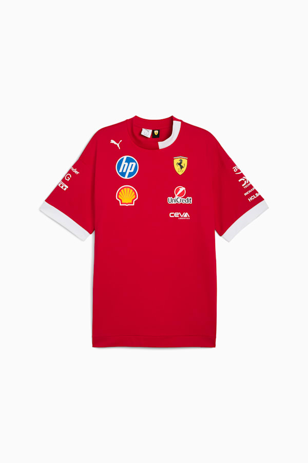 Scuderia Ferrari 2025 Drivers Tee Men, Dark Cherry, extralarge-GBR