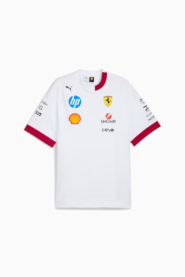 Scuderia Ferrari 2025 Drivers Tee Men, PUMA White, extralarge-GBR