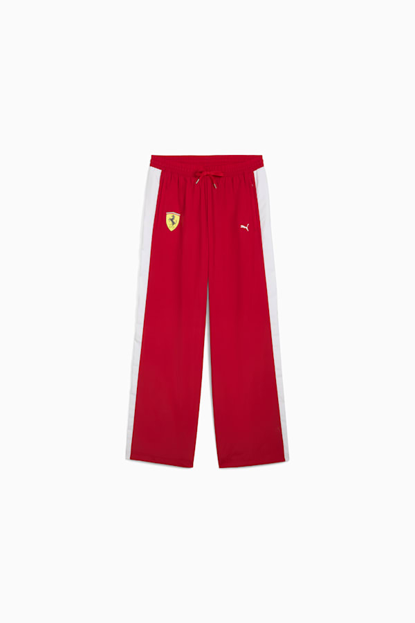 Scuderia Ferrari 2025 Drivers T7 Oversized Pants Men, Dark Cherry, extralarge-GBR