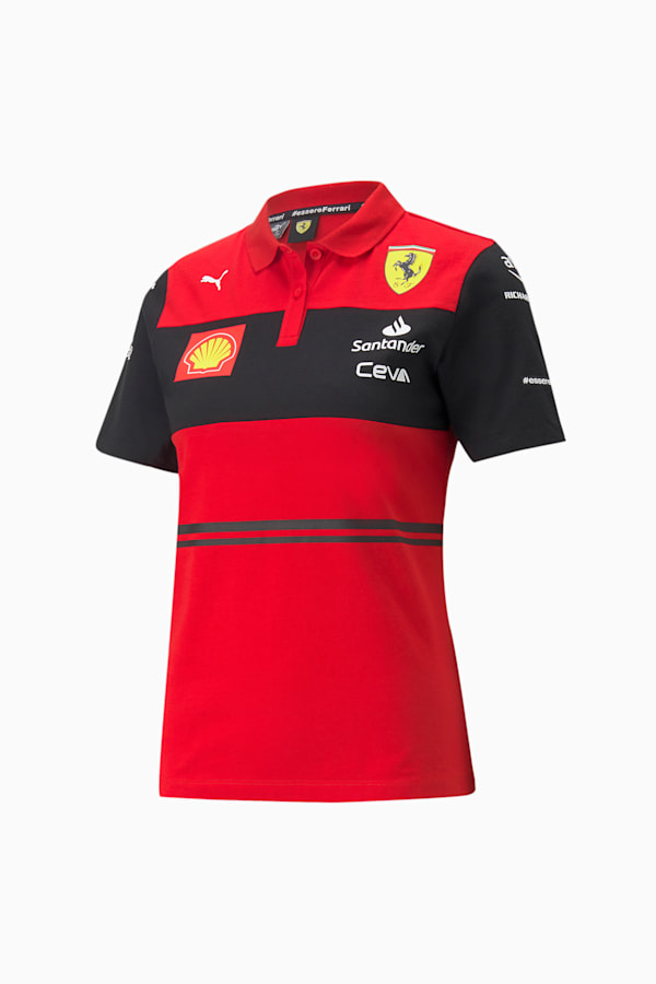 Scuderia Ferrari Team Women's Polo Shirt, Rosso Corsa, extralarge-GBR