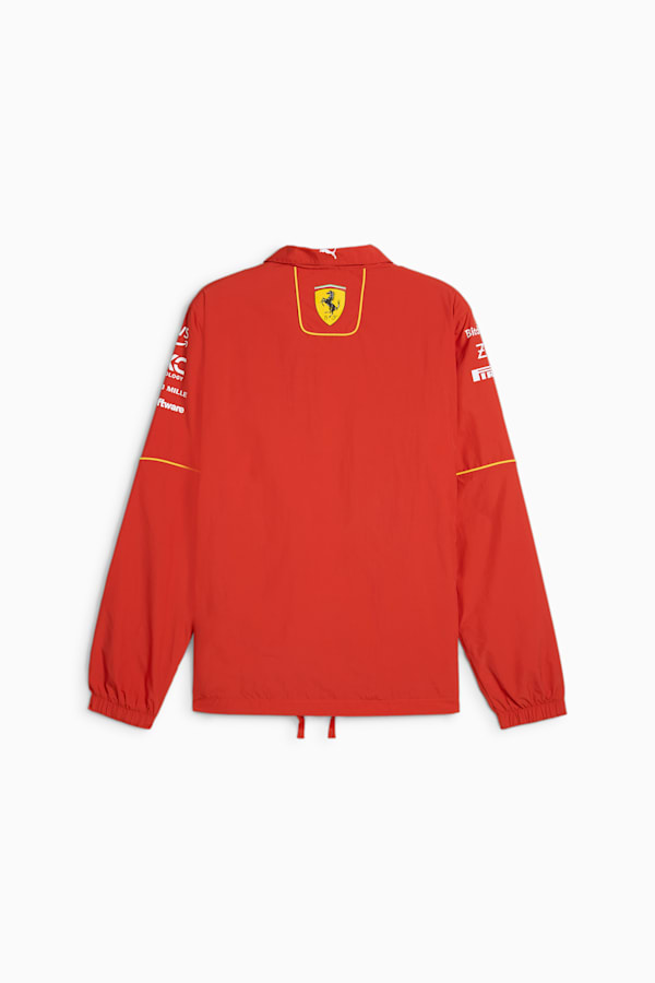 Scuderia Ferrari Team Men's Bomber Jacket, Burnt Red, extralarge