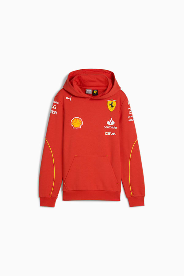 Scuderia Ferrari 2024 Replica Collection Team Hoodie Kids, Burnt Red, extralarge