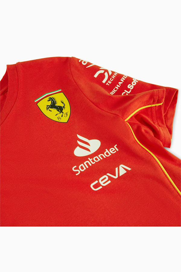 Scuderia Ferrari 2024 Replica Collection Team Tee Youth, Burnt Red, extralarge