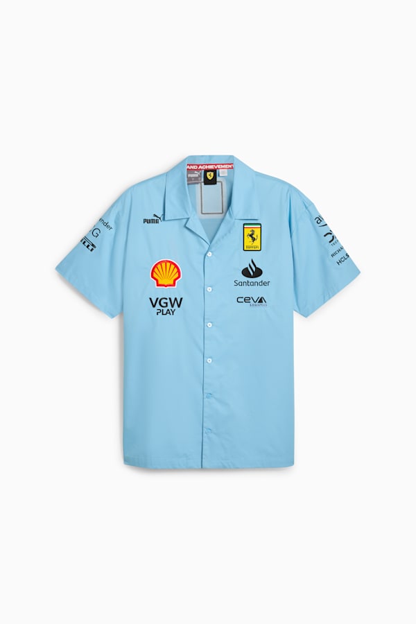 Scuderia Ferrari Team Miami Shirt Men, Lazor Blue, extralarge