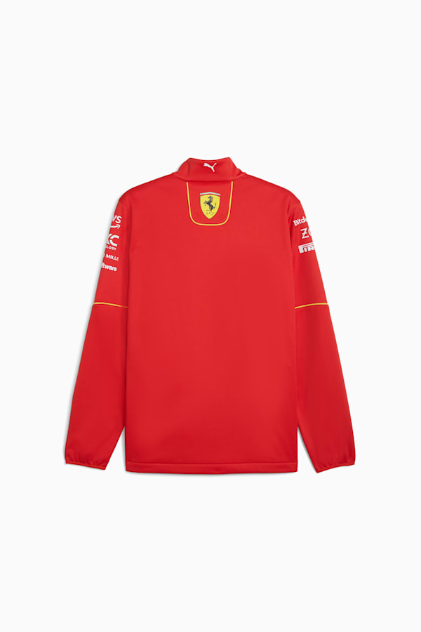 Scuderia Ferrari Team Softshell Jacket Men, Burnt Red, extralarge