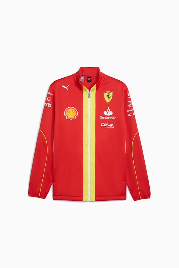 Scuderia Ferrari Team Softshell Jacket Men, Burnt Red, extralarge
