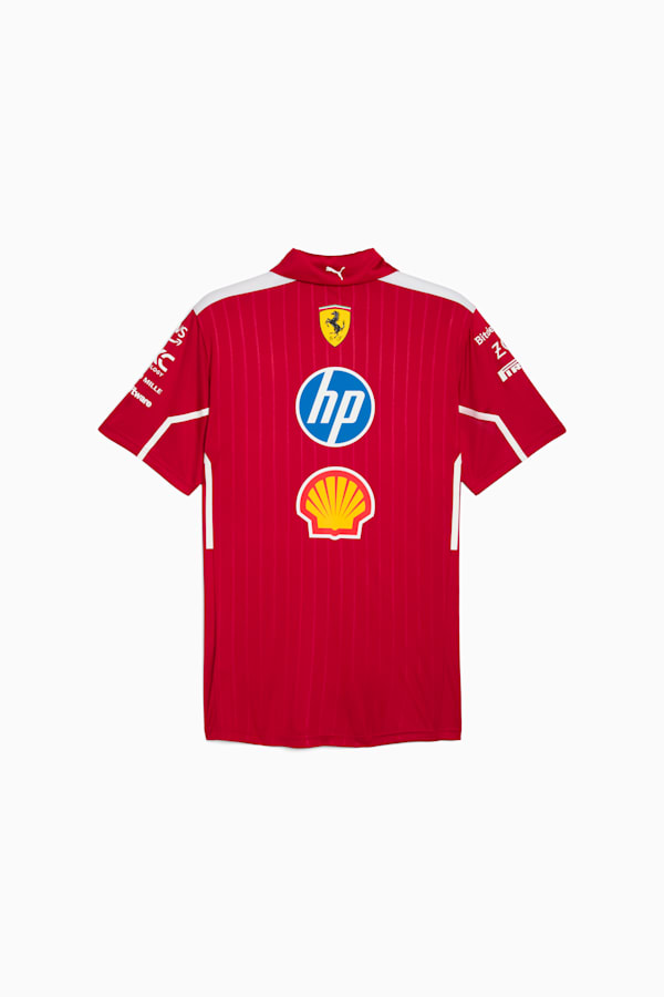Scuderia Ferrari HP 2025 Team Polo Men, Dark Cherry, extralarge-GBR