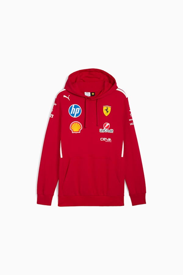 Scuderia Ferrari HP 2025 Team Hoodie Men, Dark Cherry, extralarge-GBR