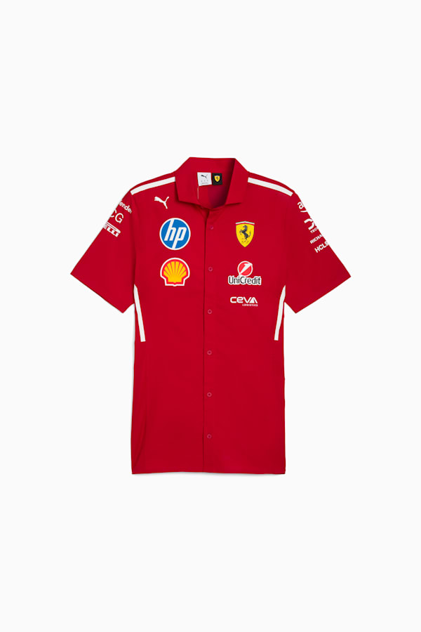Scuderia Ferrari HP 2025 Team Shirt Men, Dark Cherry, extralarge-GBR