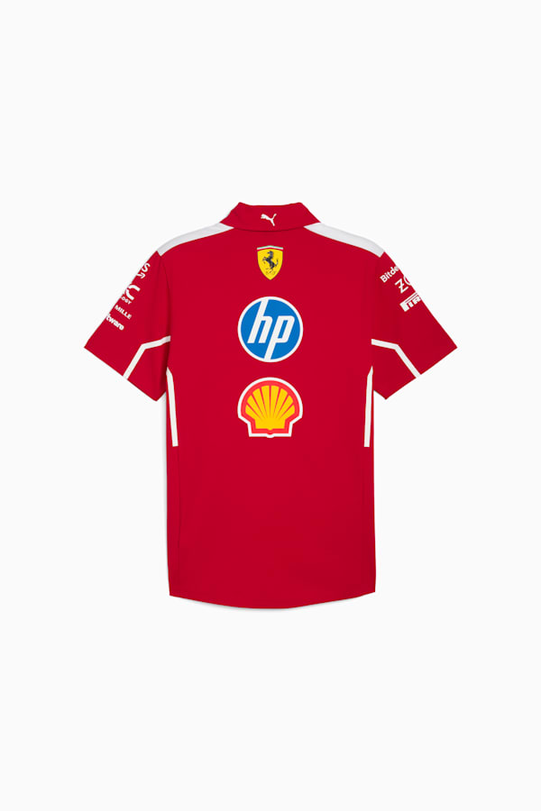 Scuderia Ferrari HP 2025 Team Polo Men, Dark Cherry, extralarge-GBR