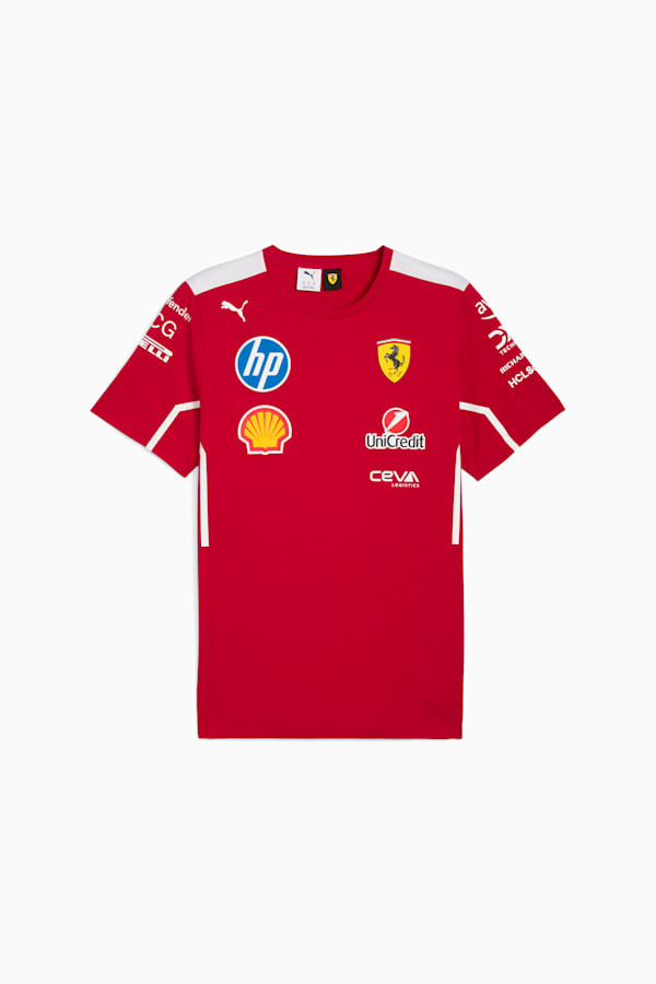 Scuderia Ferrari HP 2025 Team Tee Men, Dark Cherry, extralarge-GBR