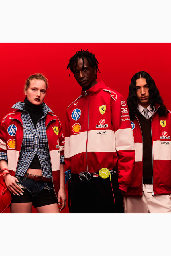 Scuderia Ferrari 2025 Team Racing Jacket Men, Dark Cherry, extralarge-GBR