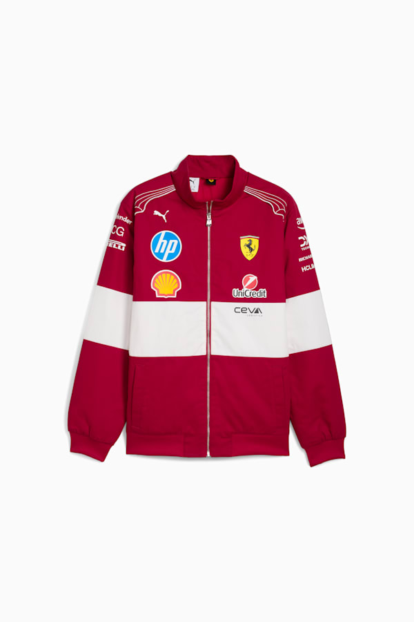 Scuderia Ferrari 2025 Team Racing Jacket Men, Dark Cherry, extralarge-GBR