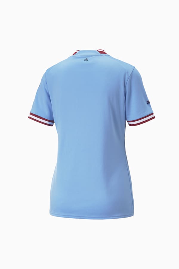 Manchester City F.C. Home 22/23 Replica Jersey Women, Team Light Blue-Intense Red, extralarge