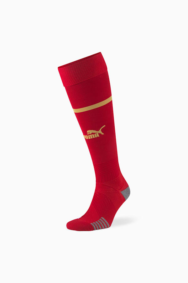 Serbia Football Replica Home Socks Men, Chili Pepper-Victory Gold, extralarge