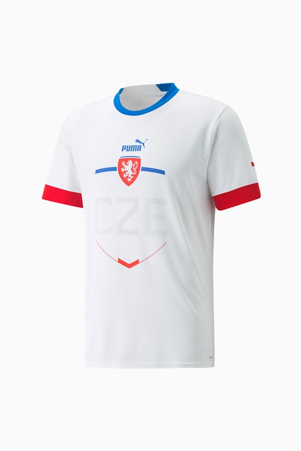 Czech Republic Away 22/23 Replica Jersey Men, Puma White, extralarge