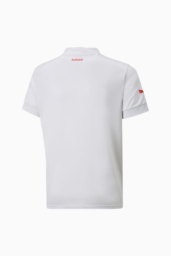 Switzerland Away 22/23 Replica Jersey Youth, Nimbus Cloud-Harbor Mist, extralarge