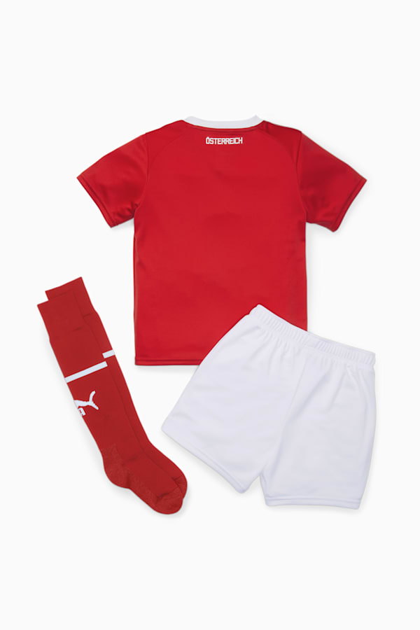 Austria Home 22/23 Mini Kit, Puma Red-Puma White, extralarge