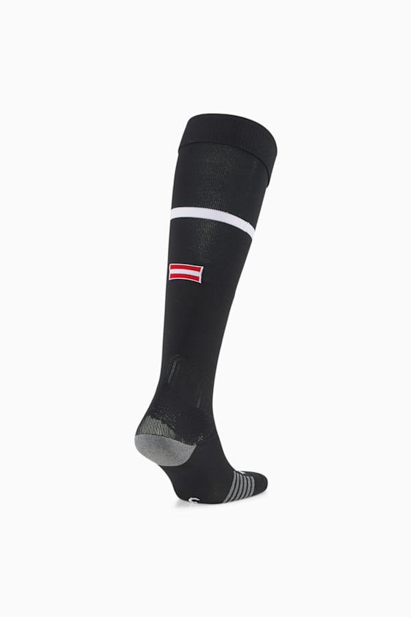 Austria Football Replica Socks Men, Puma Black-Puma White, extralarge