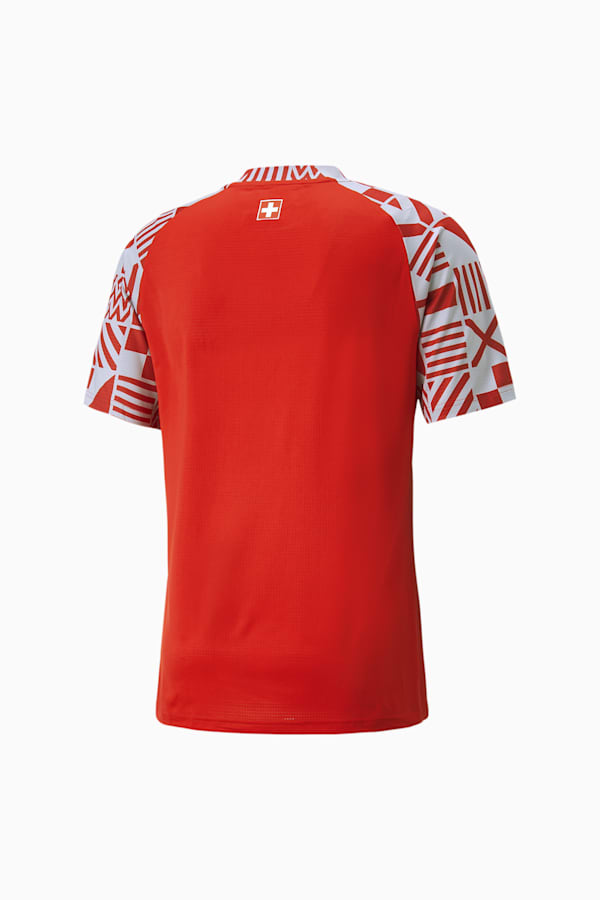 Switzerland Football Pre-match Jersey Men, Puma Red-Smoked Pearl, extralarge