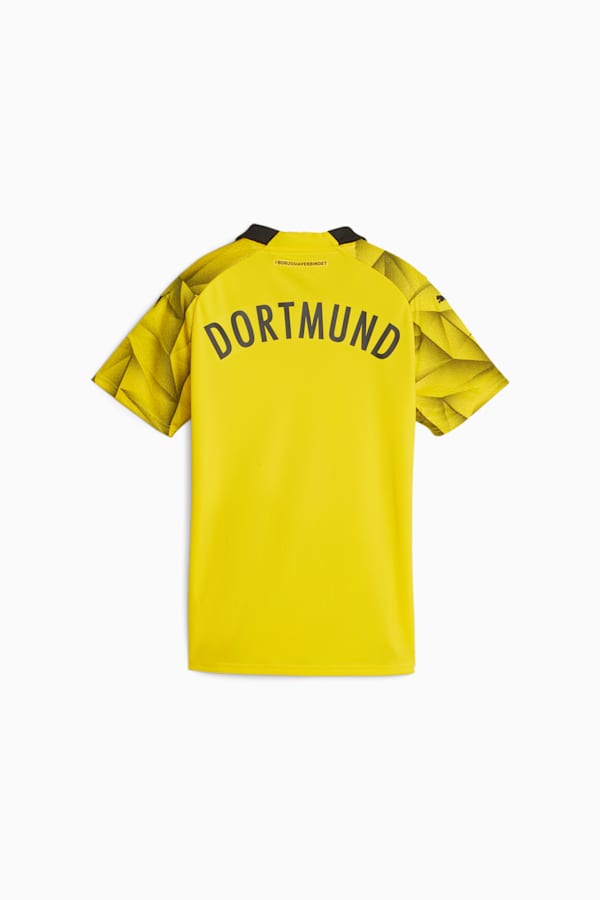 Borussia Dortmund 23/24 Women's Third Jersey, Cyber Yellow-PUMA Black, extralarge
