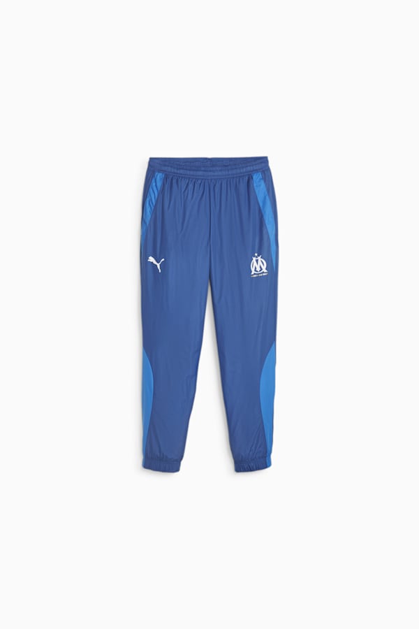 Olympique de Marseille Pre-match Football Pants, PUMA Team Royal-Clyde Royal, extralarge