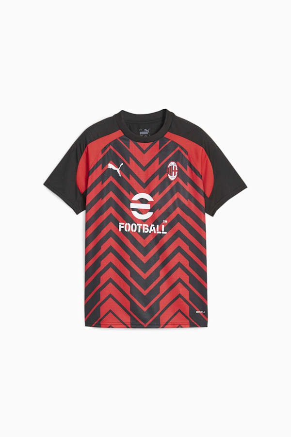 AC Milan Youth Pre-match Jersey, For All Time Red-PUMA Black, extralarge-GBR