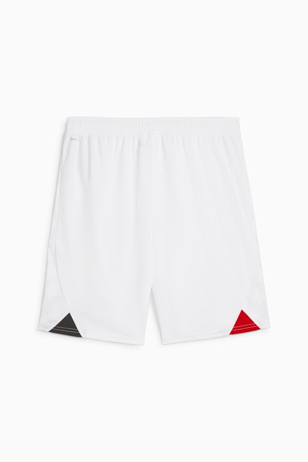 AC Milan Football Shorts, PUMA White-Feather Gray, extralarge