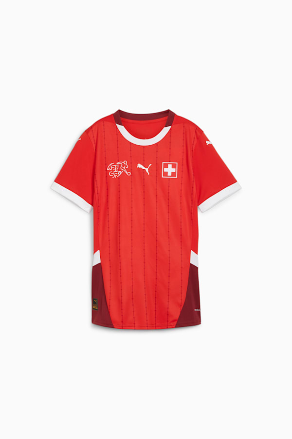 Switzerland 2024 Home Jersey Women, PUMA Red-Team Regal Red, extralarge