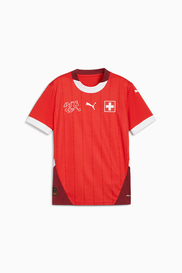 Switzerland 2024 Home Jersey Youth, PUMA Red-Team Regal Red, extralarge