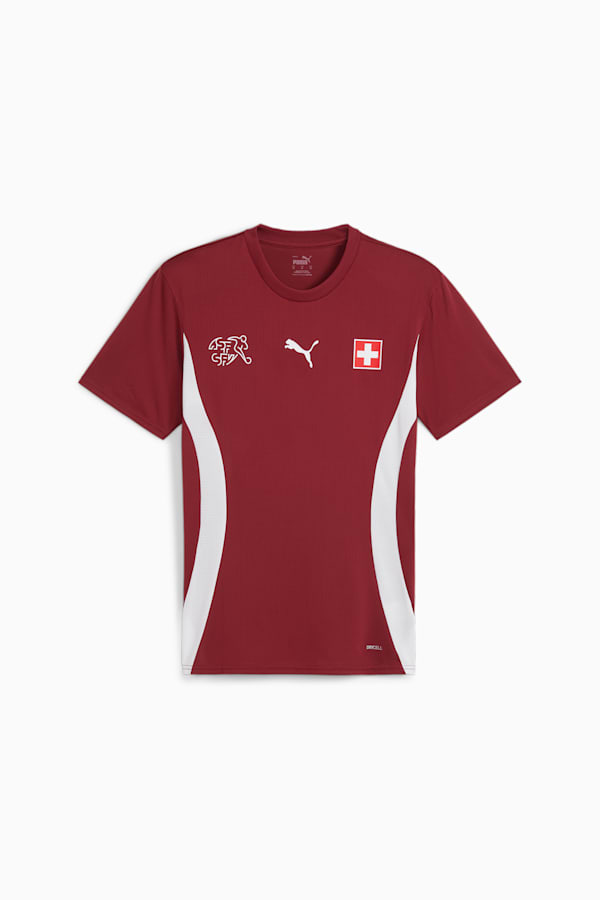 Switzerland Pre-match Football Jersey, Team Regal Red-PUMA White, extralarge