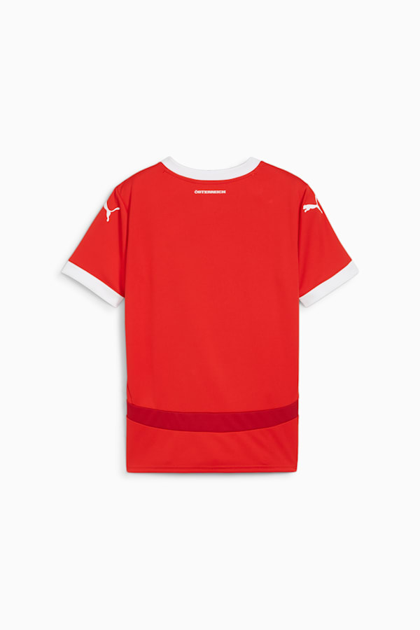 Austria 2024 Home Jersey Youth, PUMA Red-Chili Pepper, extralarge