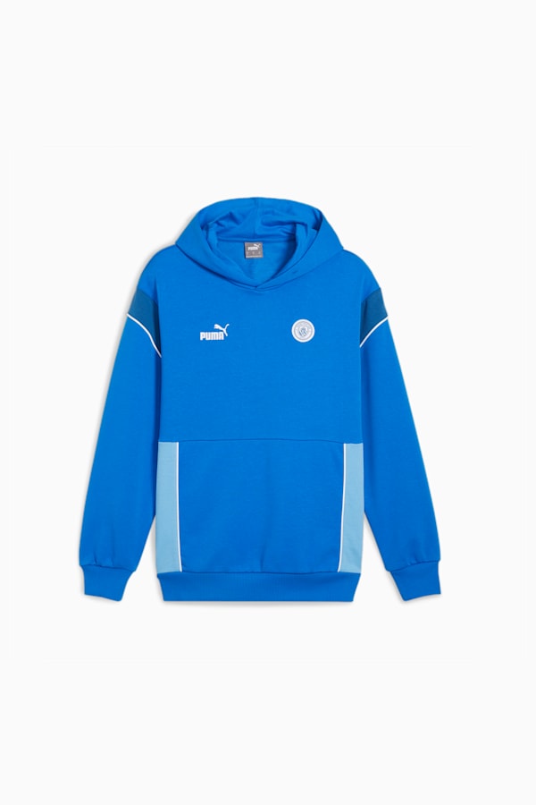 Manchester City FtblArchive Hoodie, Racing Blue-Team Light Blue, extralarge