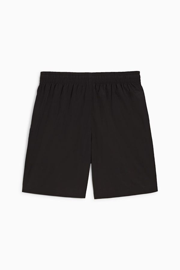 Manchester City FtblNrgy Woven Short, PUMA Black-Sunset Glow, extralarge