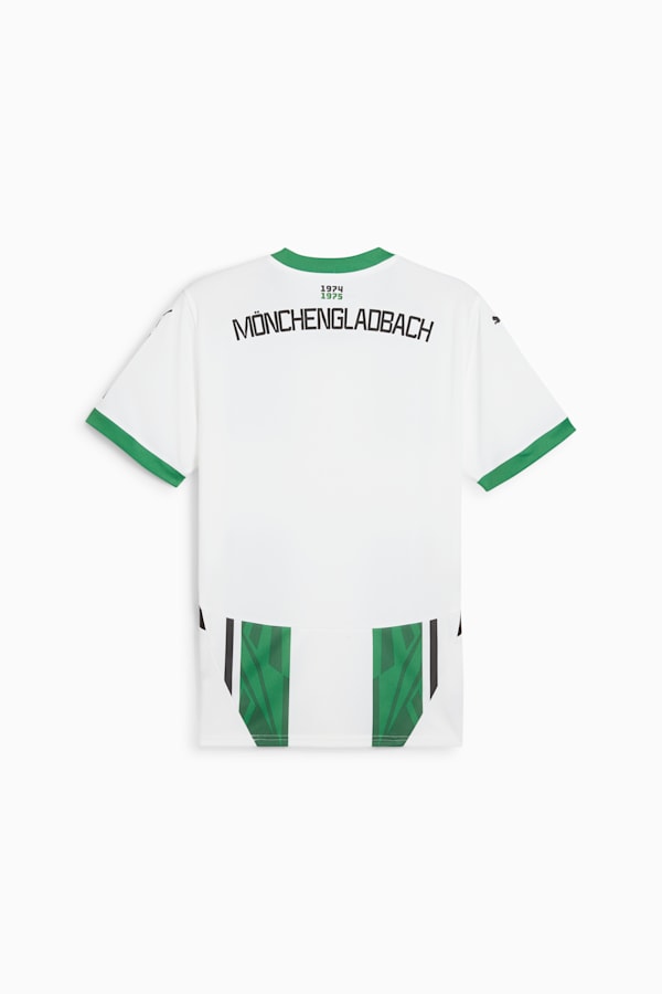 Borussia Mönchengladbach 24/25 Home Jersey Men, PUMA White-Archive Green, extralarge