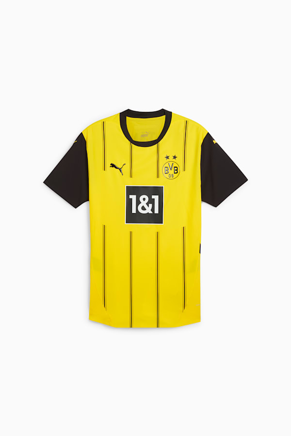 Borussia Dortmund 24/25 Authentic Home Jersey Men, Faster Yellow-PUMA Black, extralarge