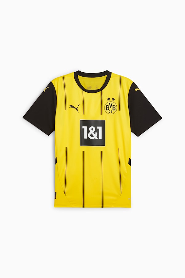Borussia Dortmund 24/25 Home Jersey Men, Faster Yellow-PUMA Black, extralarge