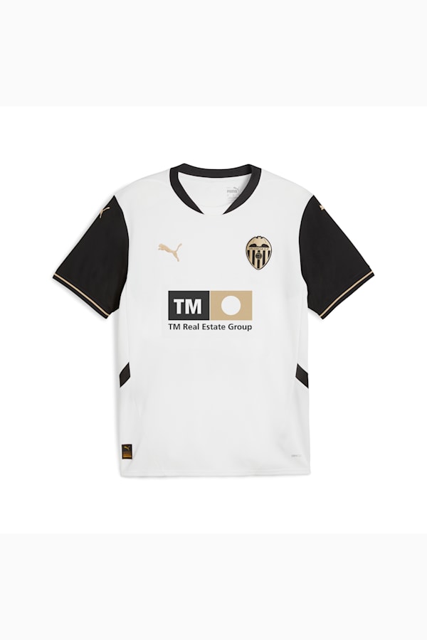 Valencia CF 24/25 Home Jersey Men, PUMA White-PUMA Black, extralarge