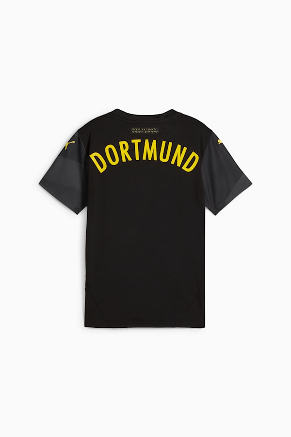Borussia Dortmund 24/25 Away Jersey Youth, PUMA Black-Faster Yellow, extralarge