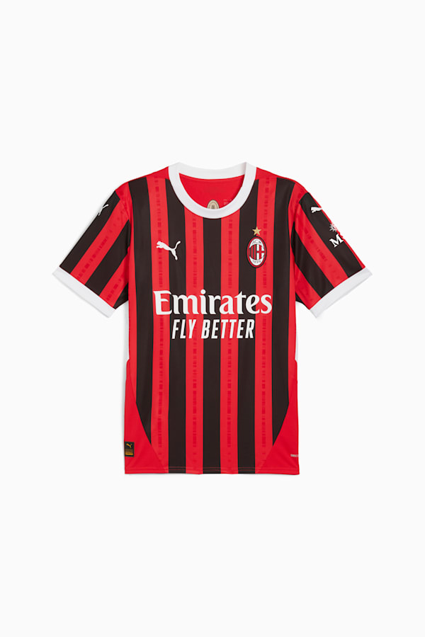 AC Milan 24/25 Home Jersey Men, For All Time Red-PUMA Black, extralarge