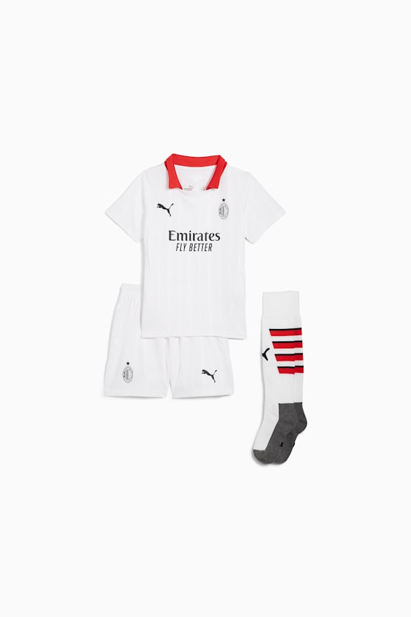 AC Milan 24/25 Away Minikit Kids, PUMA White, extralarge