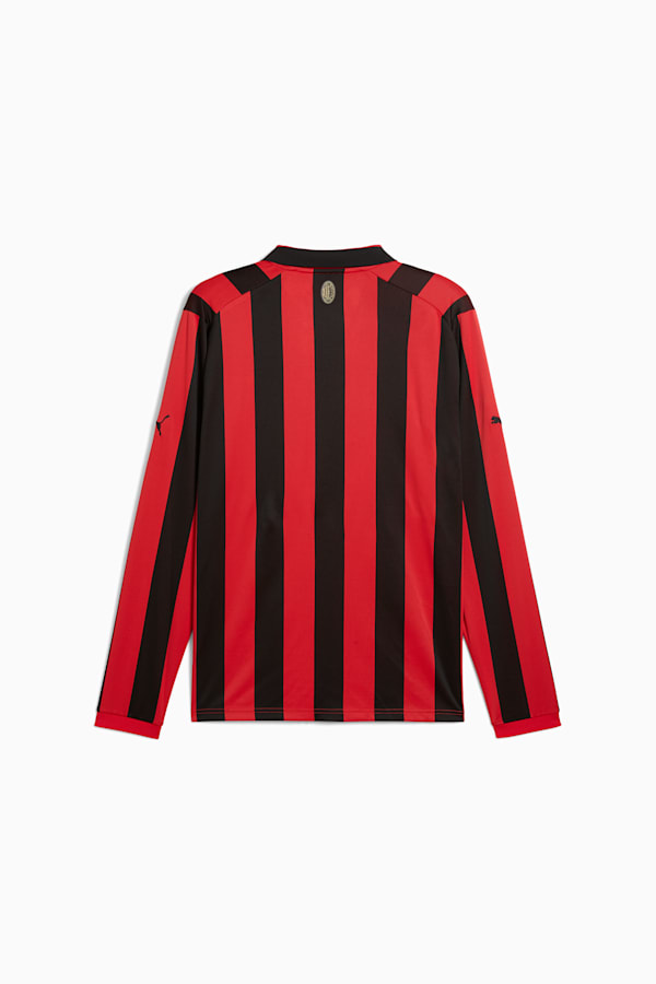 AC Milan 125th Anniversary Authentic Jersey Men, PUMA Black-For All Time Red, extralarge