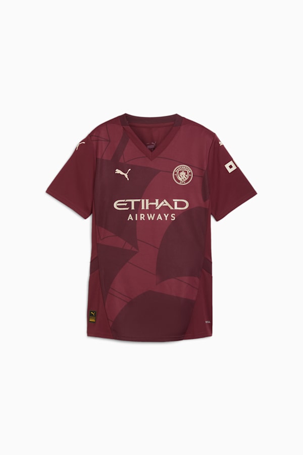 Manchester City 24/25 Third Jersey Women, Dark Jasper, extralarge