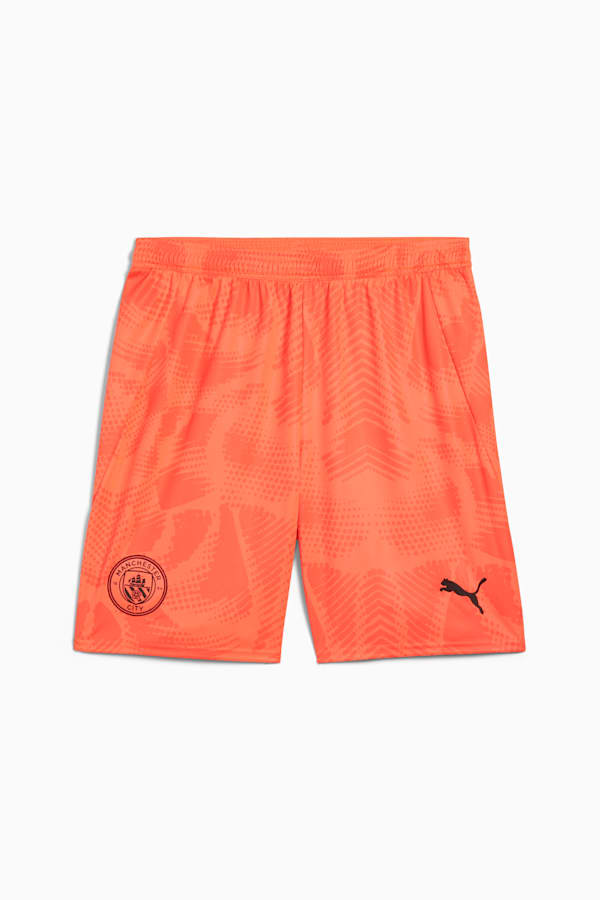 Manchester City 24/25 Goalkeeper Shorts Men, Neon Sun, extralarge