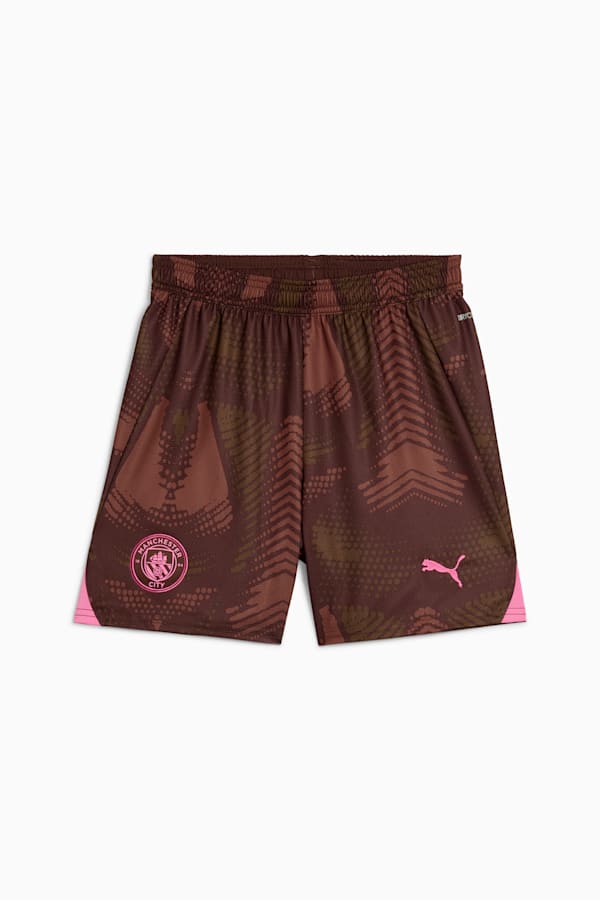 Manchester City 24/25 Goalkeeper Shorts Youth, Espresso Brown-Wild Willow, extralarge