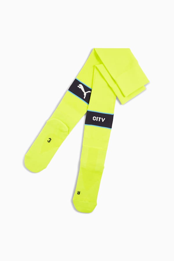 Manchester City Graphic Socks Men, Yellow Glow, extralarge