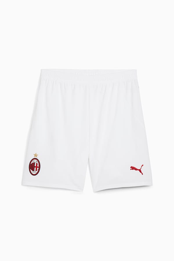 AC Milan 24/25 Shorts Men, PUMA White-For All Time Red, extralarge