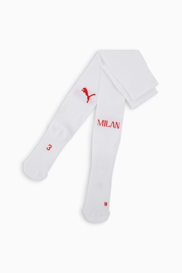 AC Milan Plain Socks Men, PUMA White-For All Time Red, extralarge