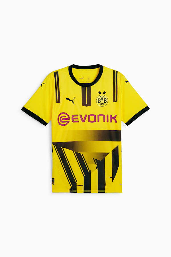 Borussia Dortmund 24/25 Cup Jersey Men, Faster Yellow-PUMA Black, extralarge